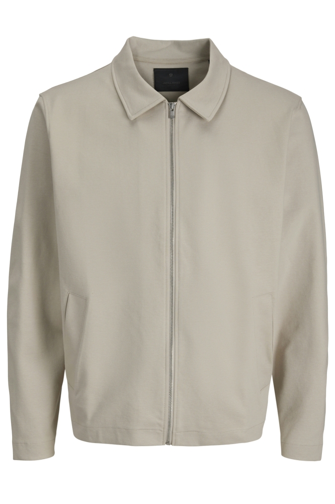 JPRBLAPETE SWEAT OVERSHIRT 12276047 SILVER LINING